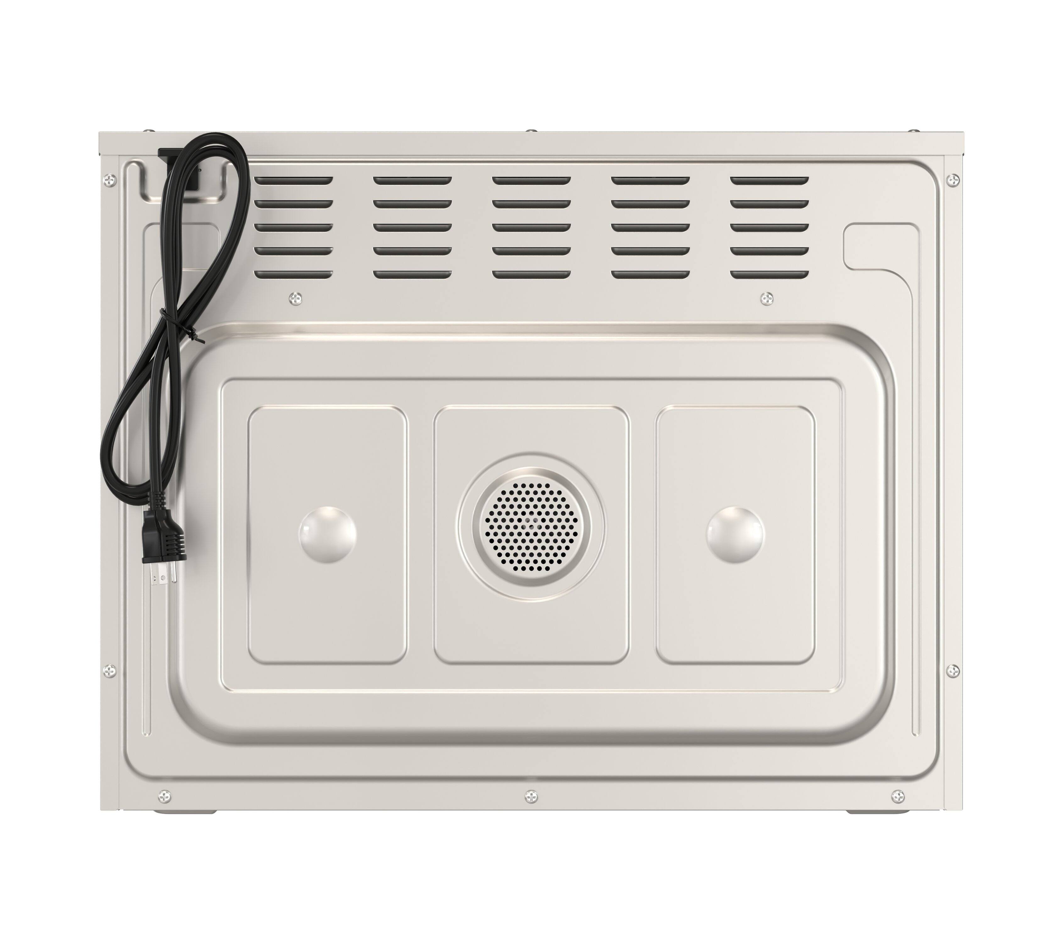 Alt View 5. Koolmore - Reserve 24 in. Built-In Microwave Convection Oven with Air Fry, 3-in-1 Combo, Sensor Cook, Soft-Close Door, 1.6 cu. ft. - Stainless-Steel.