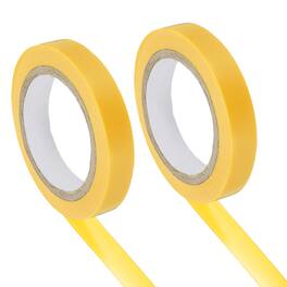 Unique Bargains - Grip Fishing Tape, PVC Racquet Finishing Tapes Racket Accessories Sticky Seal - For Tennis Badminton, 2pcs & 32.8ft - Yellow