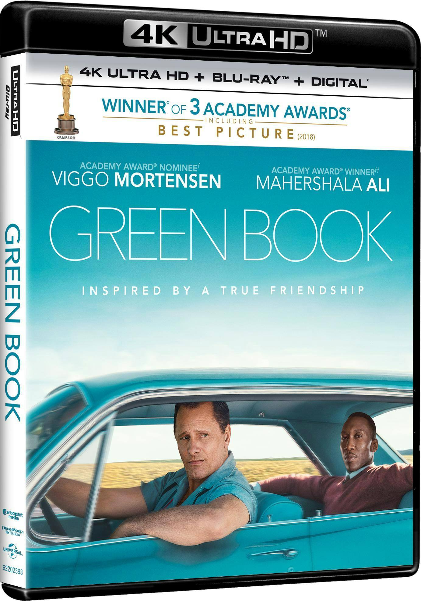 Angle. Green Book   - 4K Blu-Ray.