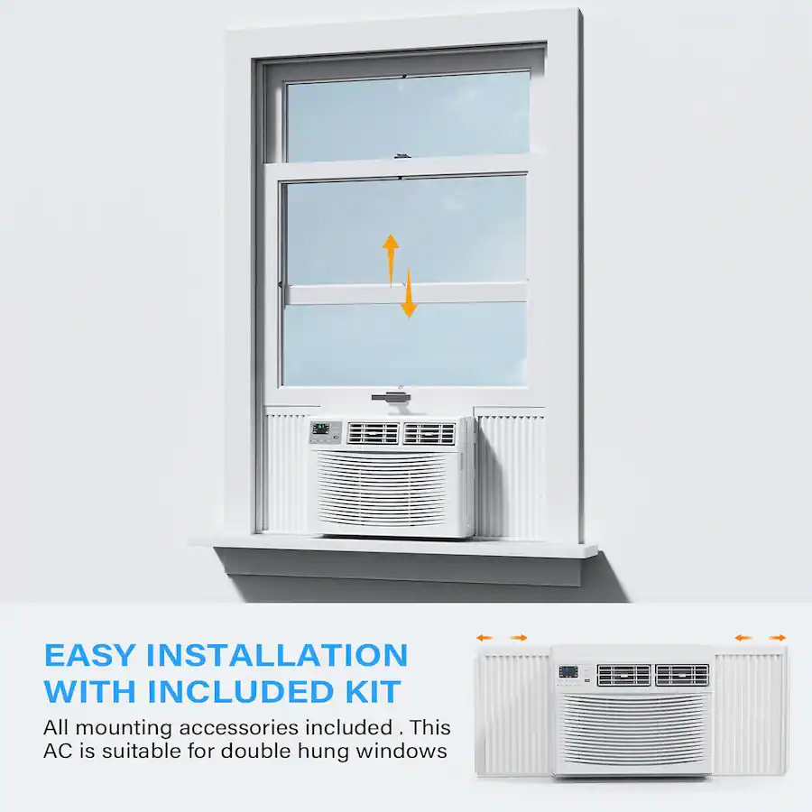 Window Type Remote Ac Winado 18000 BTU Window Air Conditioner with WiFi, Energy Saving Window ...