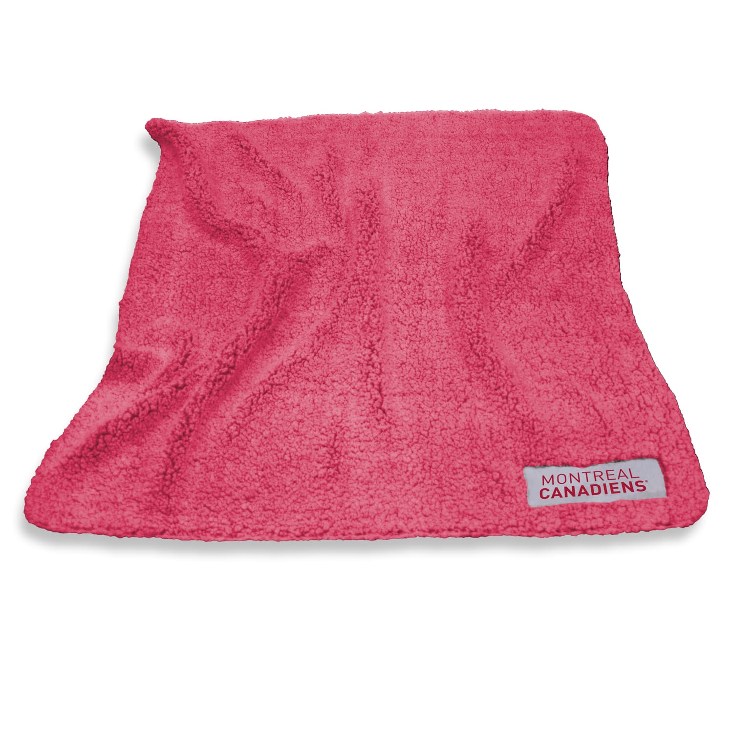 Logo Brands - Montreal Canadiens 60'' x 50'' Frosty Fleece Blanket - Multicolor