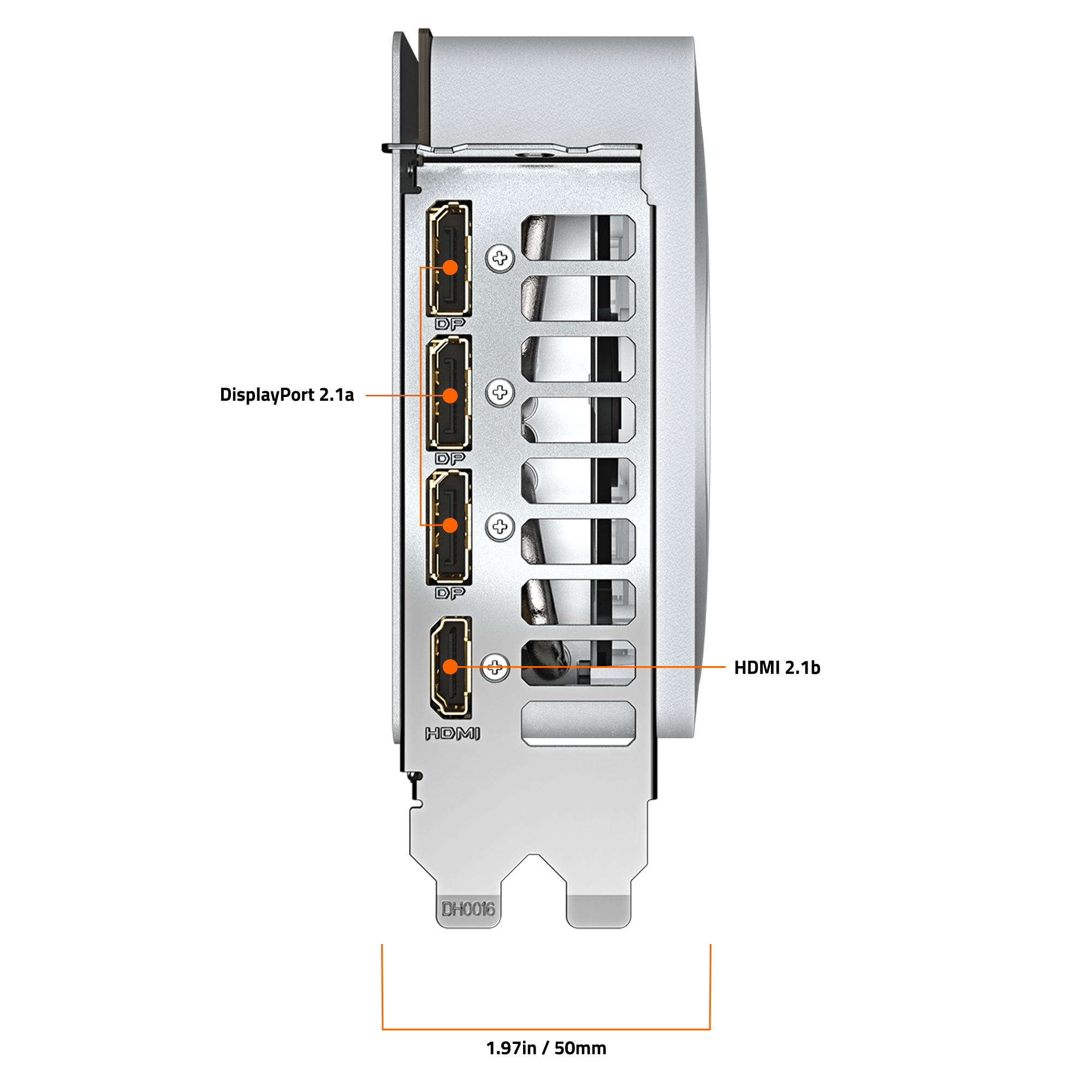 DisplayPort 1.2, HDMI 1.4, USB 3.0, SD 3.0, 1.3 Gbps