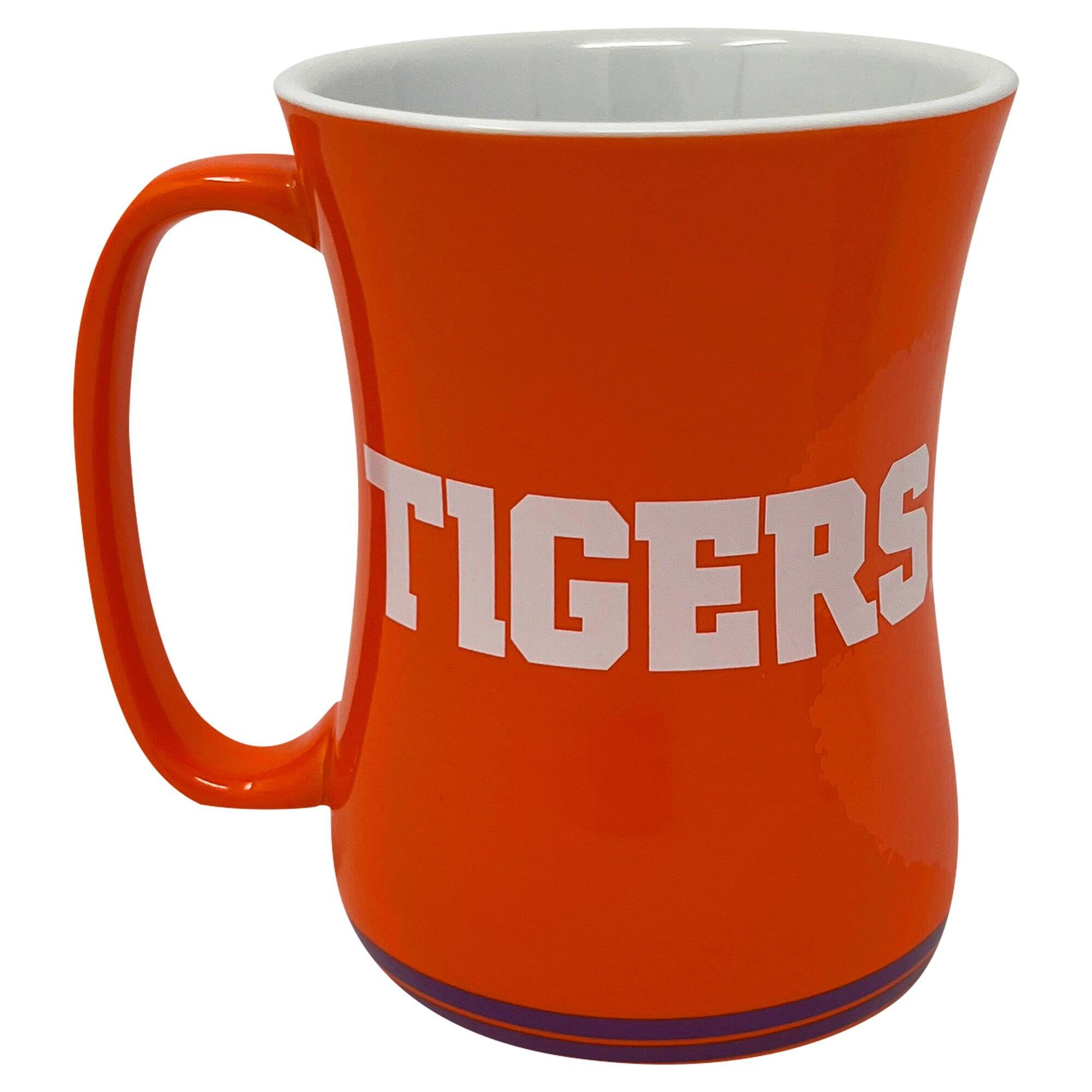 Alt View 2. Indigo Falls - Clemson Tigers 16oz. Sculpted Barista Mug - Multicolor.