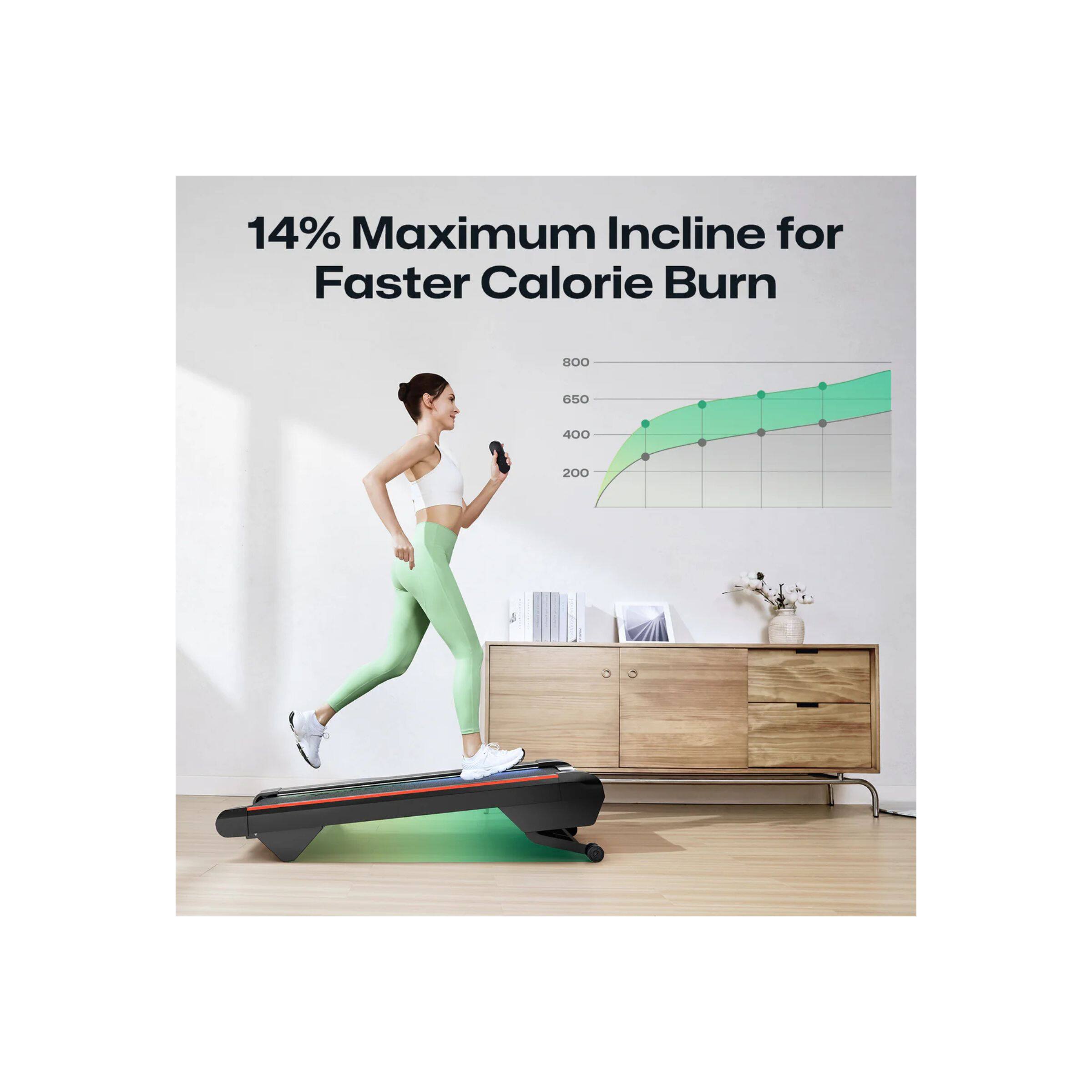 14% Maximum Incline for Faster Calorie Burn

800  
650  
400  
200