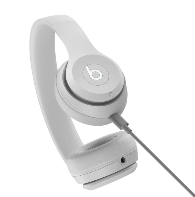 Back. Beats - Beats Solo 4 Bluetooth Wireless On-Ear Headphones - Matte Gray - MG7J4LLA - Gray.