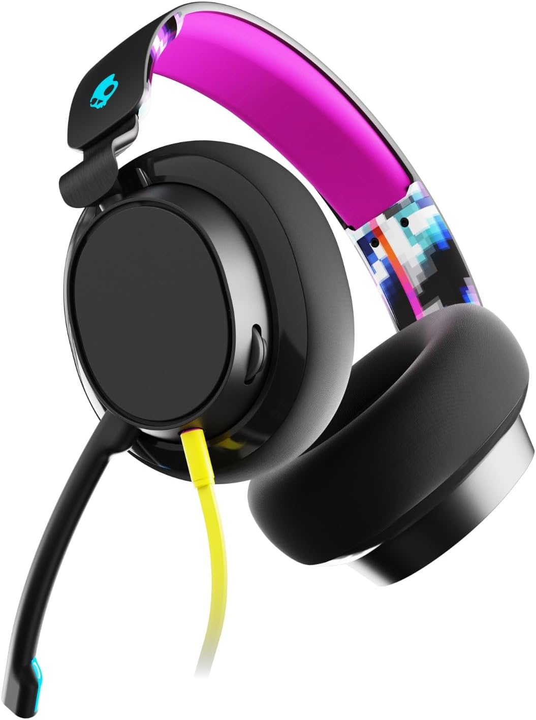 Left. Skullcandy - SLYR Wired Gaming Headset for PC, Xbox & PlayStation - Black.