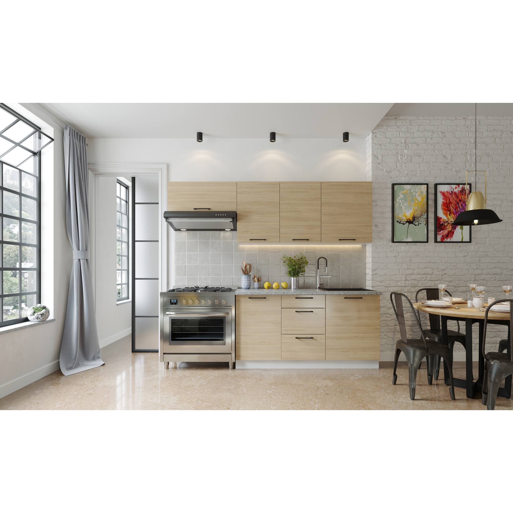 Alt View 8. Koolmore - 36 in. Stainless Steel Professional Gas range with Legs, KM-FR36GL-SS. - Stainless Steel.