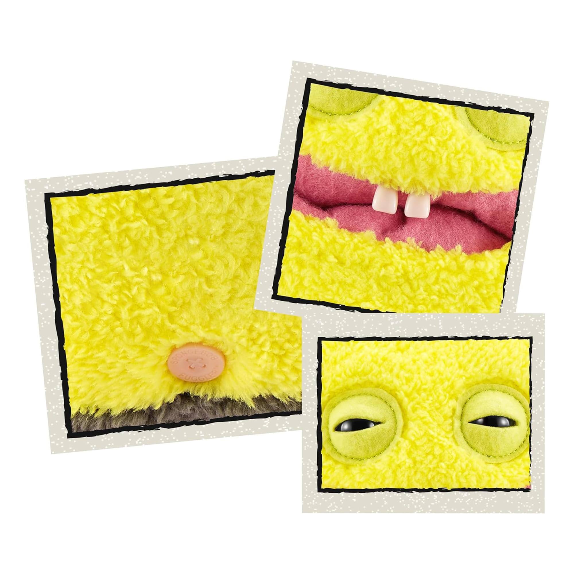Alt View 10. ZURU - SpongeBob SquarePants x Fuggler 9 Inch Collector Plush | Spongebob - Yellow.