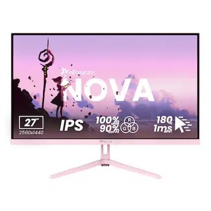 Arozzi NOVA 27" 100% sRGB 90% DCI-P3 IPS 180 Hz 1ms 2560x1440 MPRT