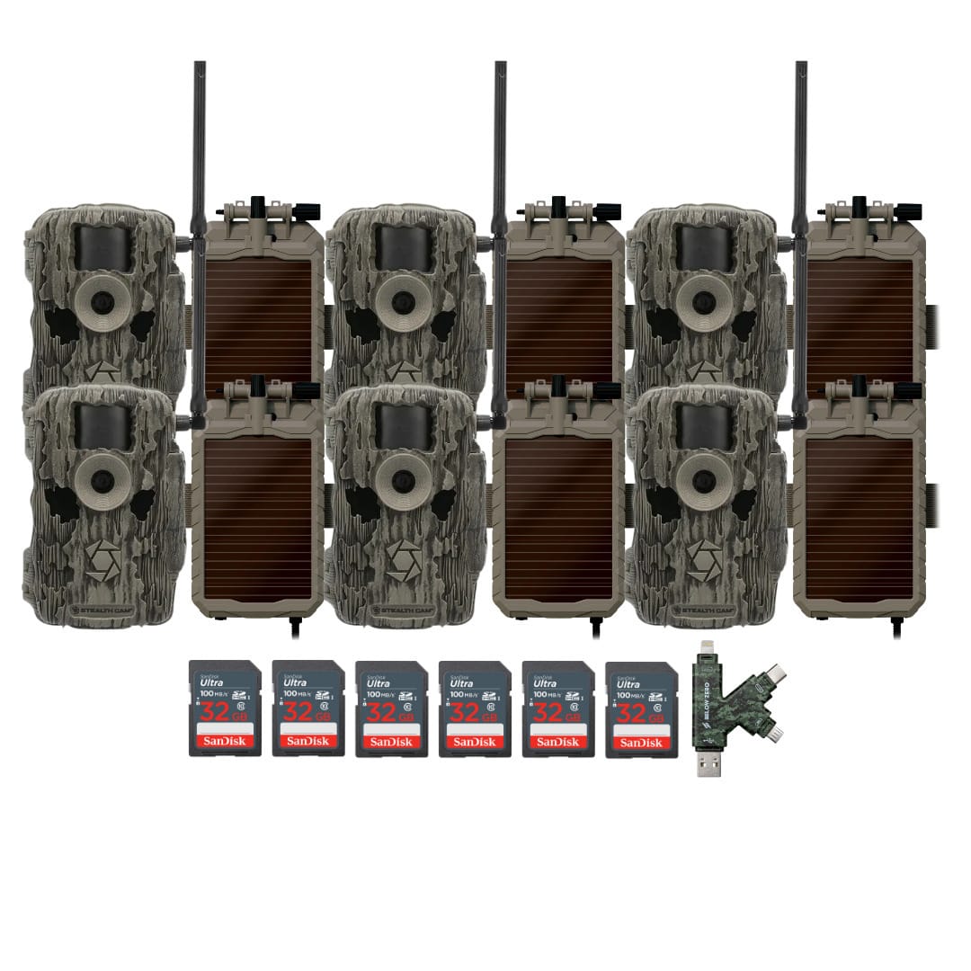 Stealth Cam - Fusion Max 36MP w/ 80ft Detection & Solar Pack 32GB (6 Pack) price history on PriceWatchPro