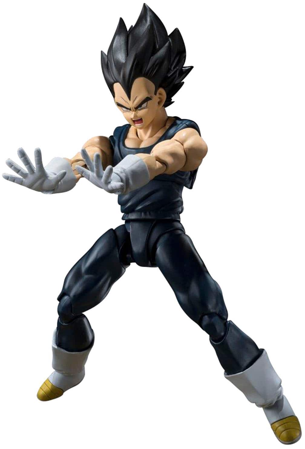 Angle. Bandai - Vegeta Super Hero - Dragon Ball Super - Tamashii Nations S.H.Figuarts 7.1" Figure.