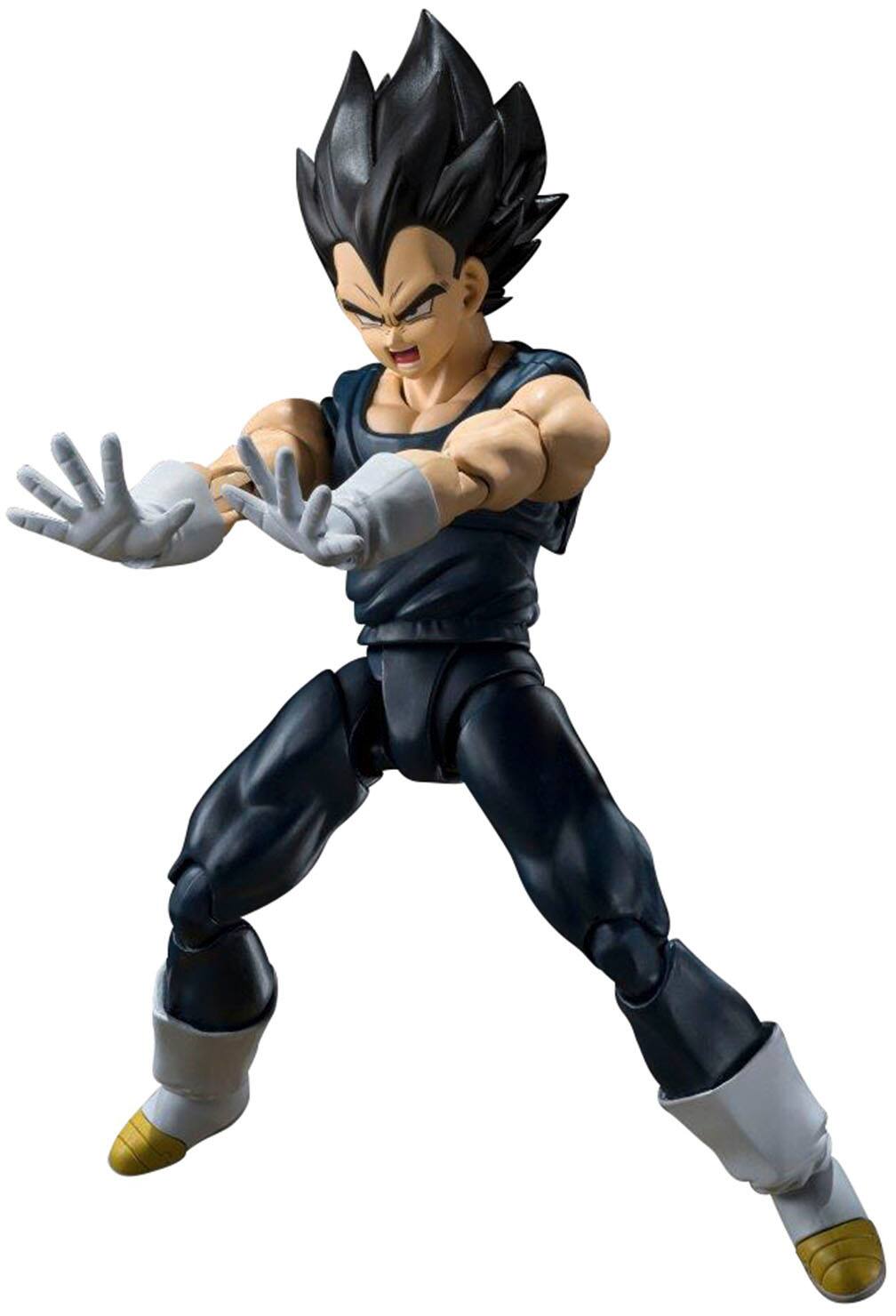 Angle. Bandai - Vegeta Super Hero - Dragon Ball Super - Tamashii Nations S.H.Figuarts 7.1" Figure.