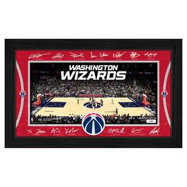 Highland Mint - Washington Wizards 2025 Facsimile Signature Court Framed Picture - Multicolor