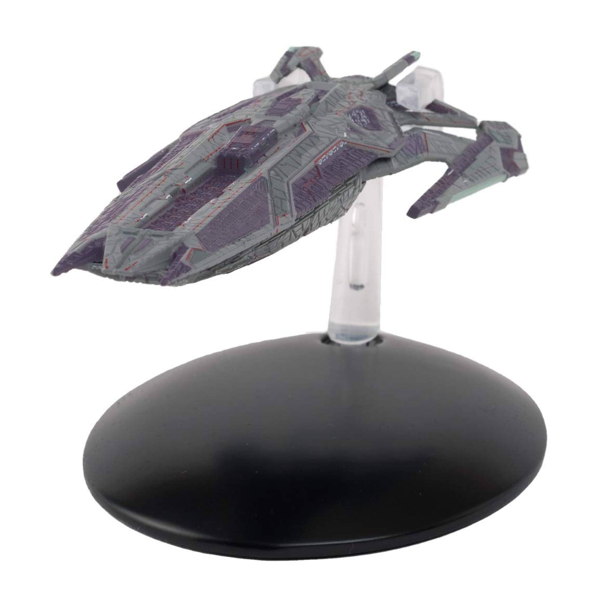 Alt View 3. Eaglemoss - Eaglemoss Star Trek StarShip Replica | Jem'Hadar Vanguard Carrier - Grey.