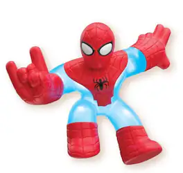 Marvel - Heroes of Goo Jit Zu Squishy Figure | Radioactive Spider-Man - Red