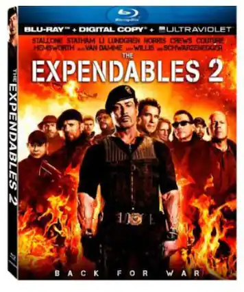 Front. The Expendables 2 - BLU-RAY.