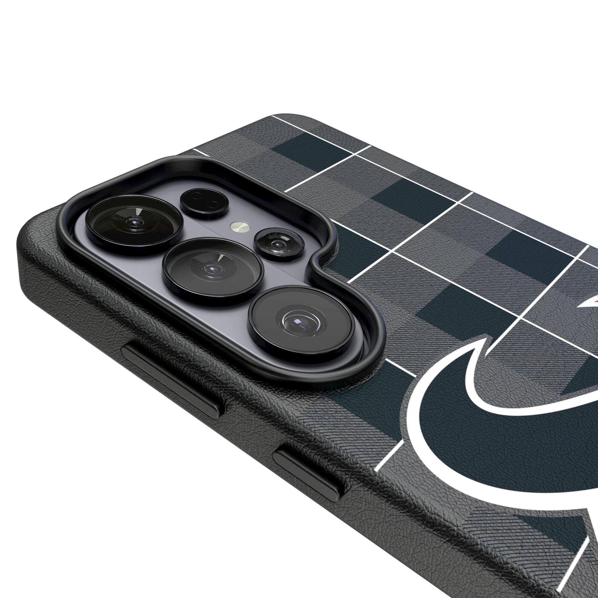 Alt View 2. Keyscaper - Plaid Galaxy Magnetic Bump Case - S25 Plus - Black.