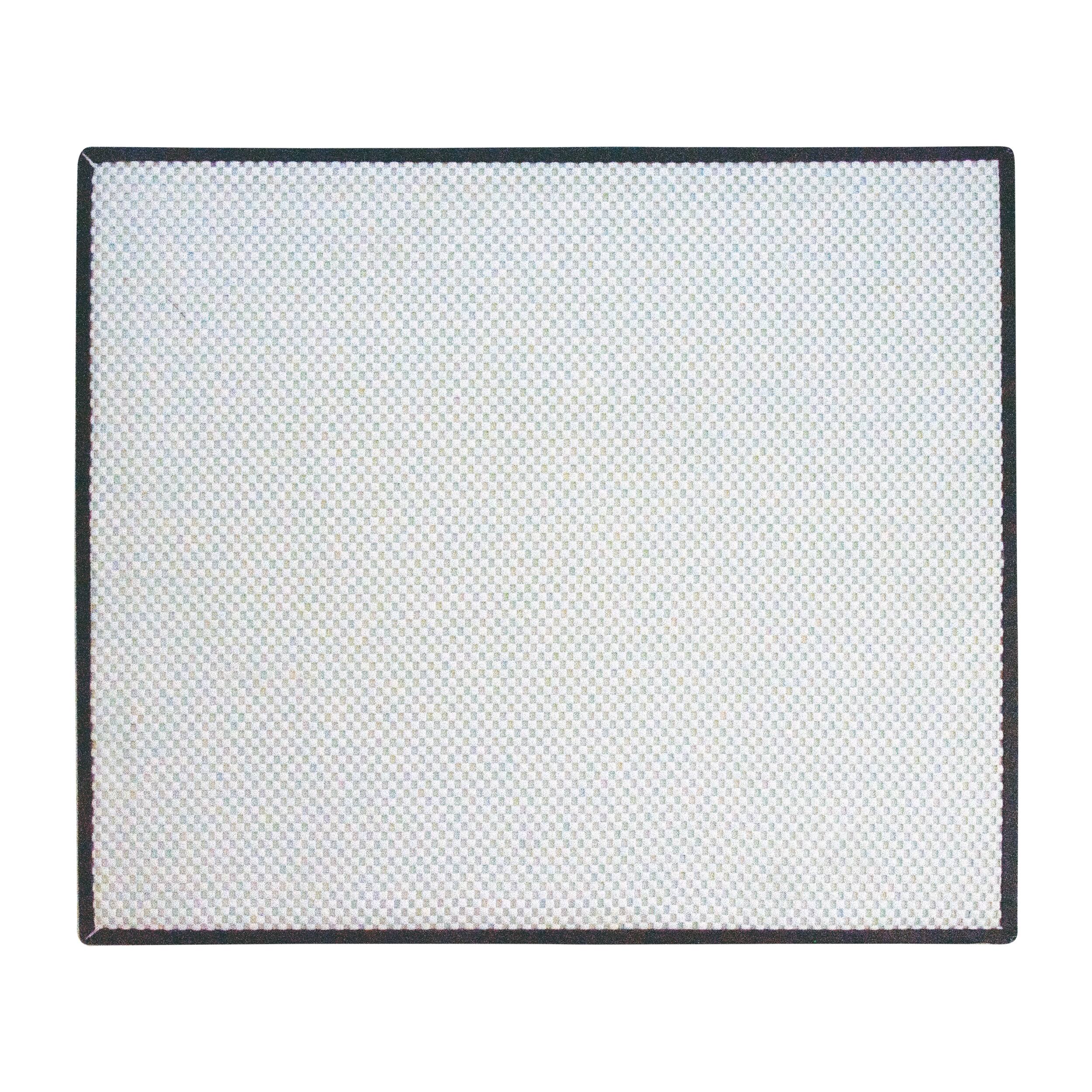 Alt View 5. Range Kleen - 5-Piece 17 x 20-inch Black Matte Counter Mat and 4-pk Seaside Retreat Burner Covers.