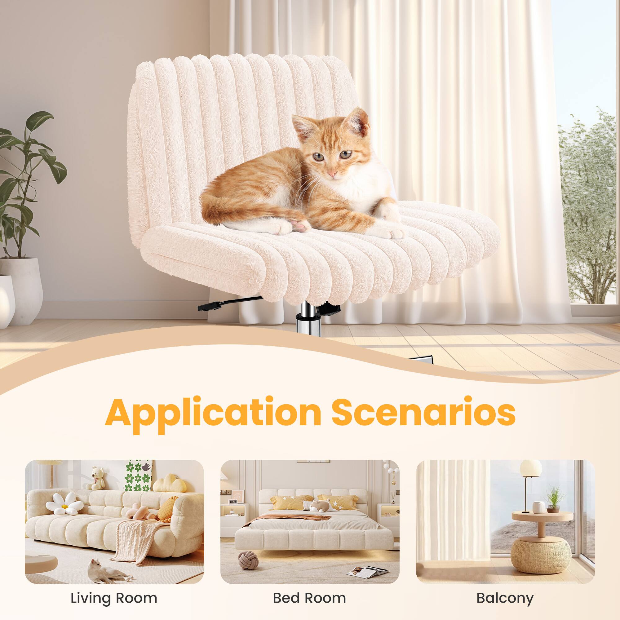 Application Scenarios

Living Room  
Bed Room  
Balcony