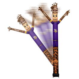 Sporticulture - Minnesota Vikings Halloween Scarecrow Inflatable Crazy Sports Fan - Purple