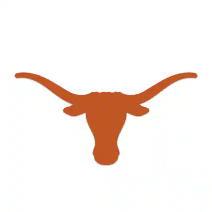 Front. Fan Creations - Texas Longhorns 24" Logo Cutout Sign - Multicolor.
