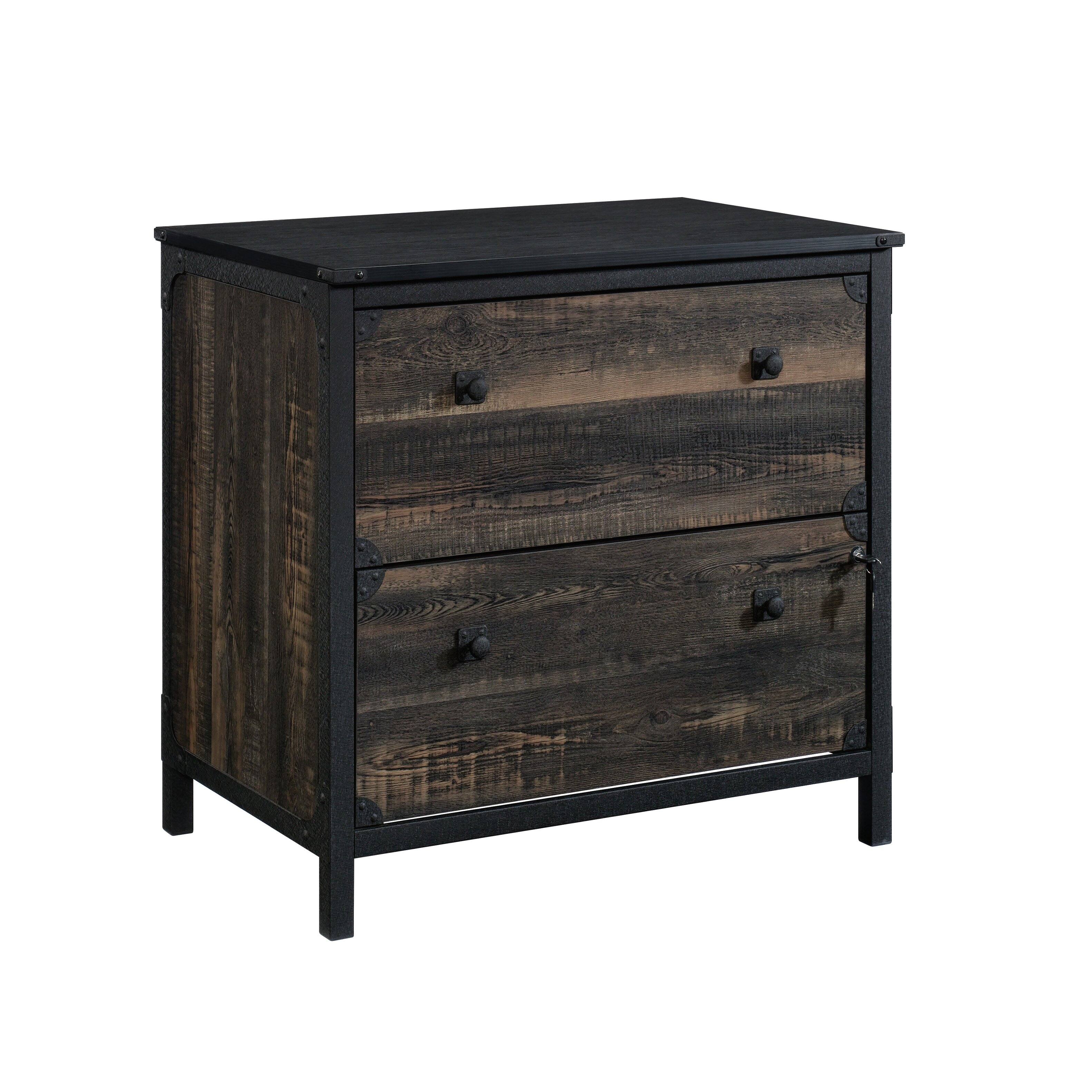 Front. TinyHomie - Lateral File Brown finish.