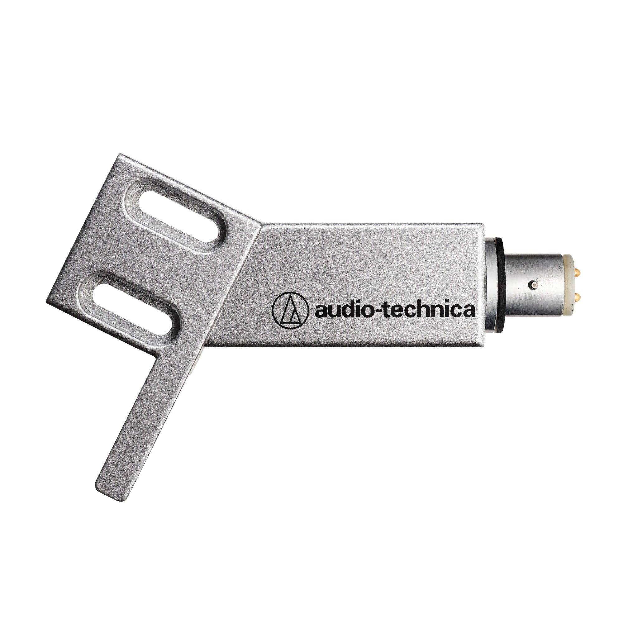 Audio-Technica - AT-HS4SV Universal Straight Headshell - Silver