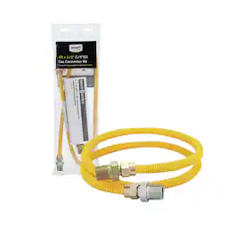 Smart Choice - 4' X 3/8" Gas Connector Kit