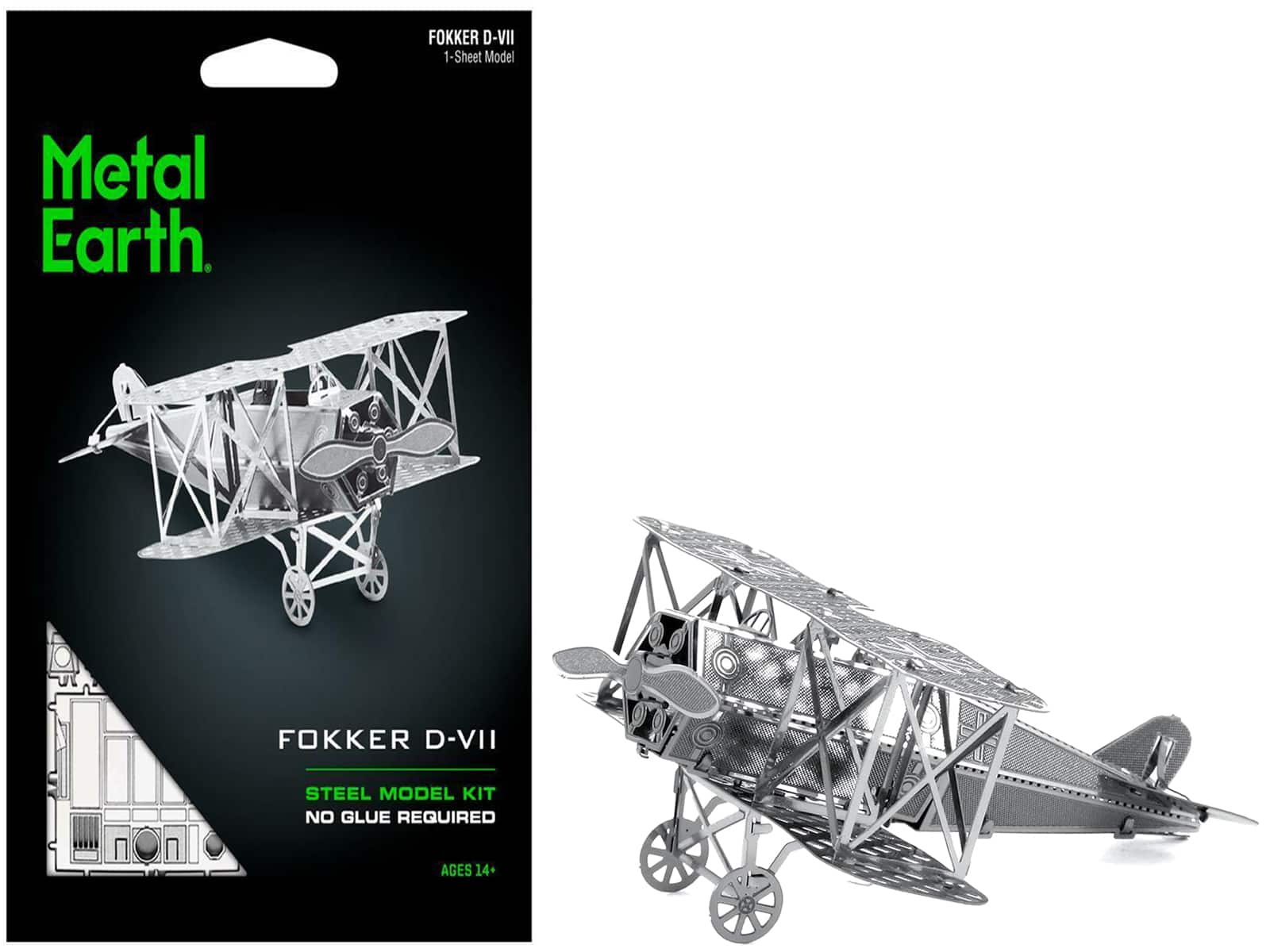 "Model Kit Fokker D-VII Fighter Aircraft ""Imperial German Army"" (Easy Difficulty) Steel Model by Metal Earth" price history on PriceWatchPro