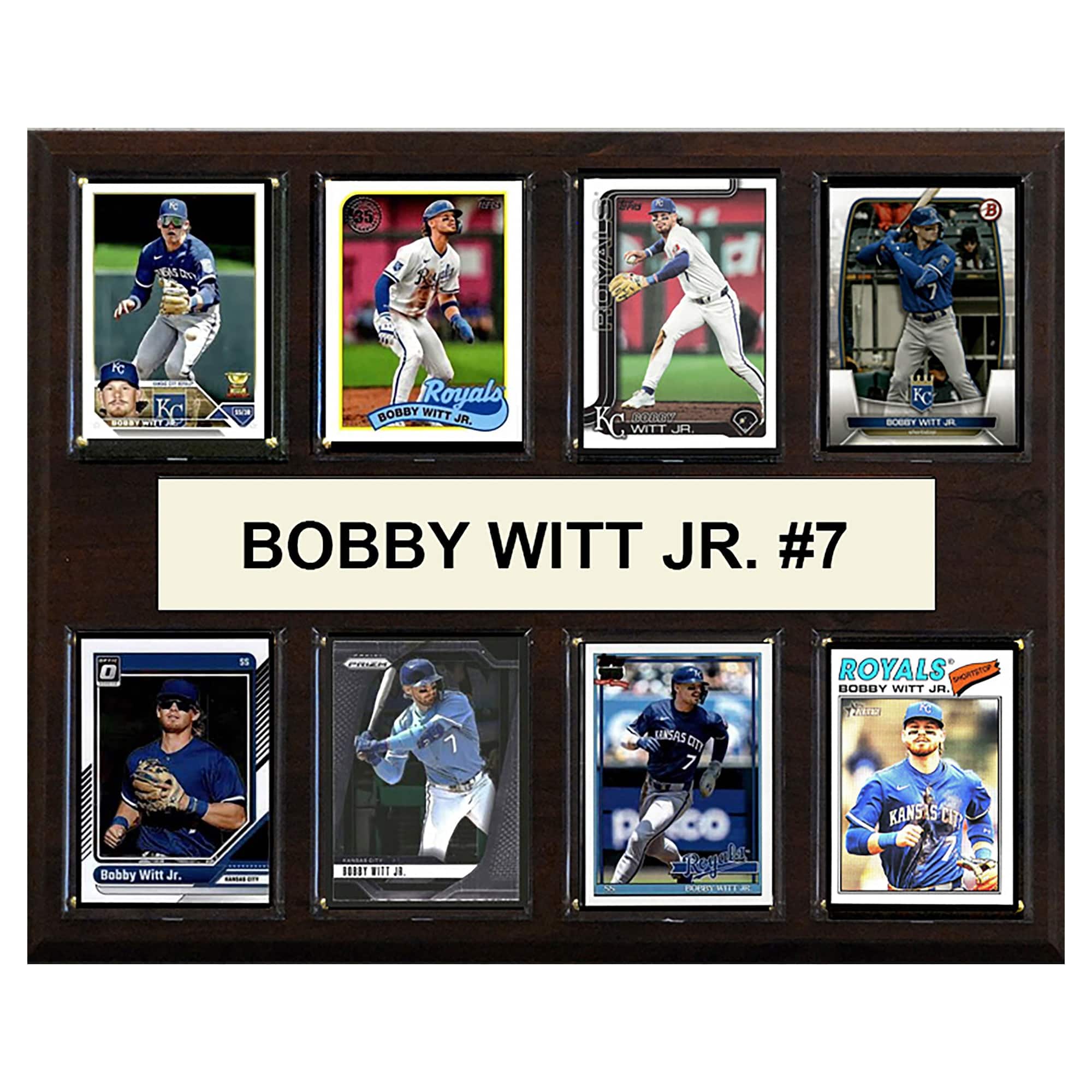 "C&I Collectibles - Bobby Witt Jr. Kansas City Royals 12"" x 15"" Trading Card Plaque - Multicolor" price history on PriceWatchPro