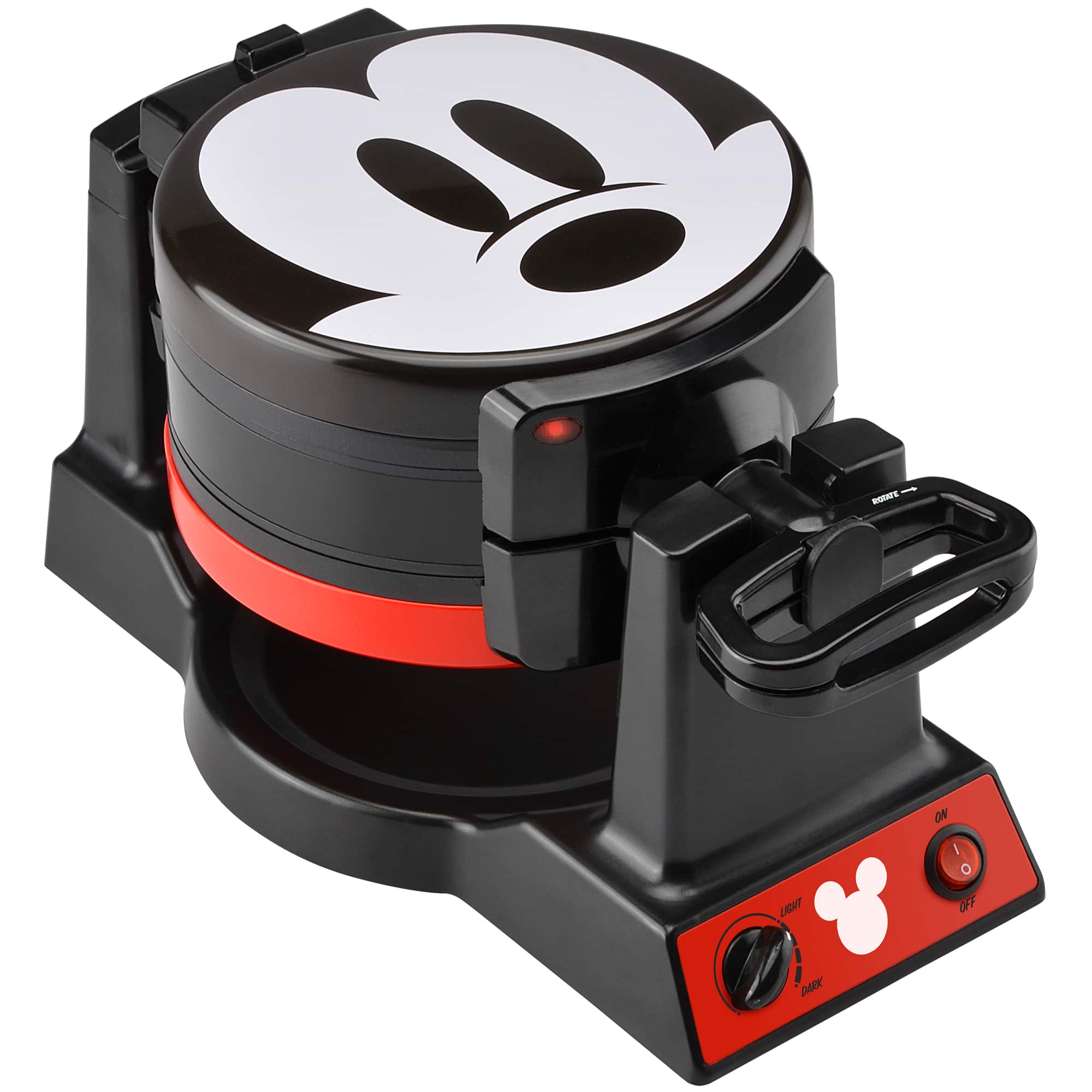Disney - Mickey Mouse Double Flip Waffle Maker - Red