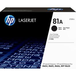 HP - 81A Standard Yield Toner Cartridge (CF281A) - Black