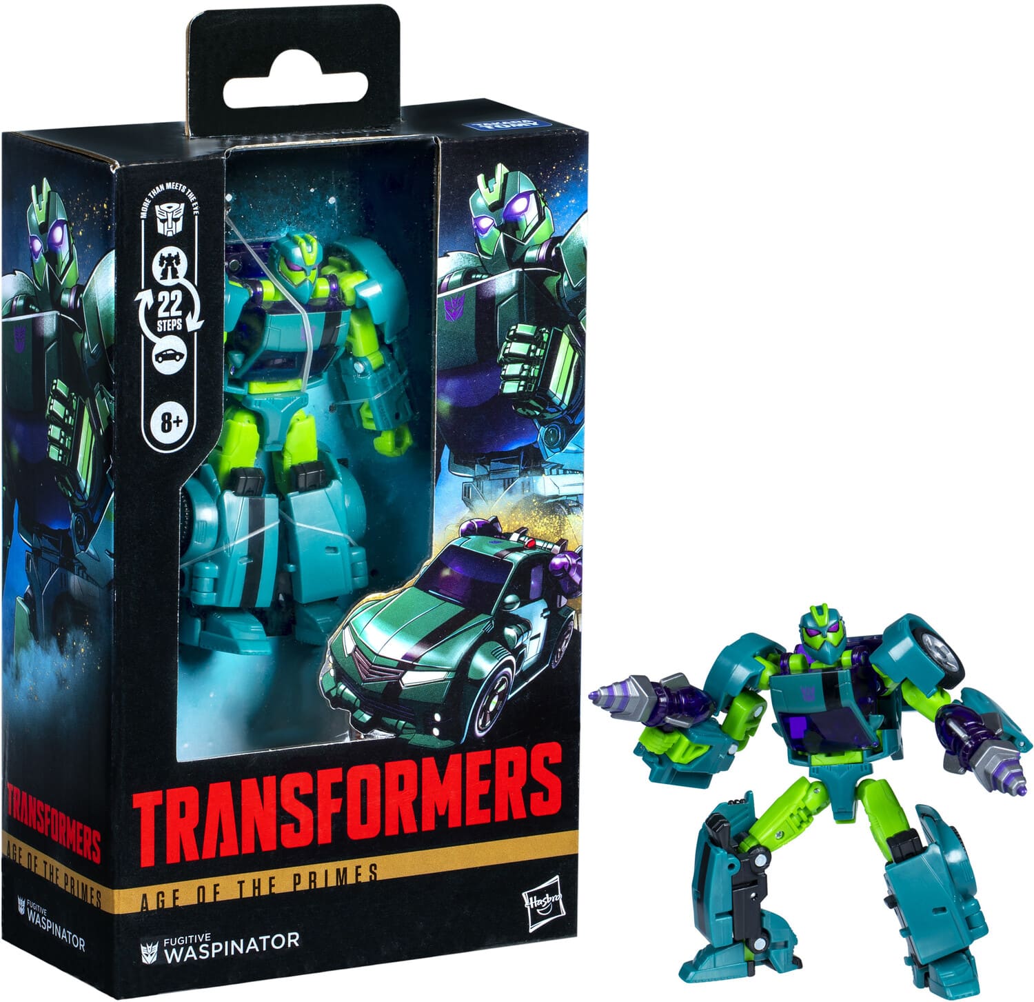 Hasbro - Transformers - Age of the Primes - Deluxe Class Fugitive Waspinator Action Figure - COLLECTIBLES - Multicolor price history on PriceWatchPro