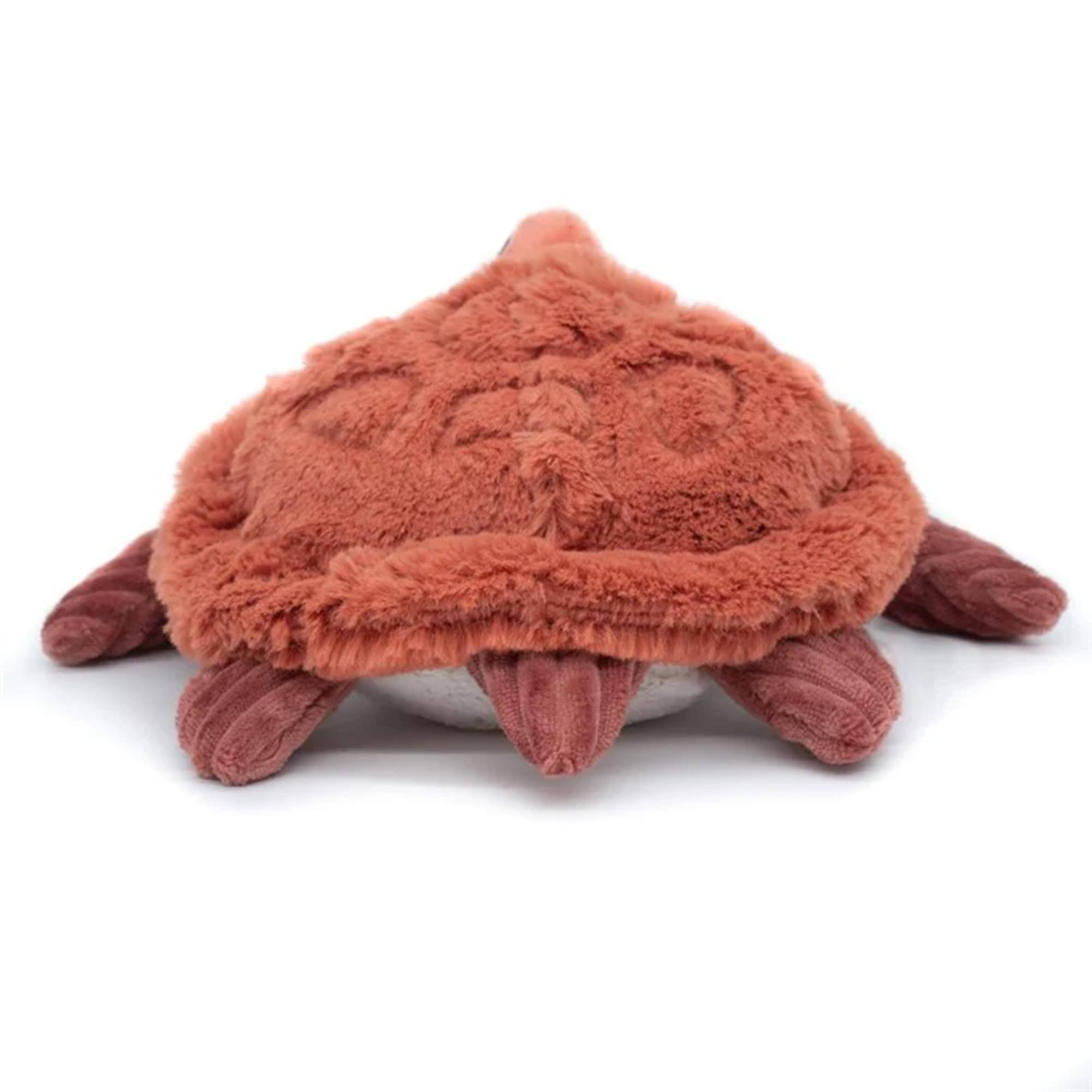 Alt View 3. TriAction Toys - Les Deglingos Plush Animal | Terracota Turtle Mom with Baby - Multi-Color.