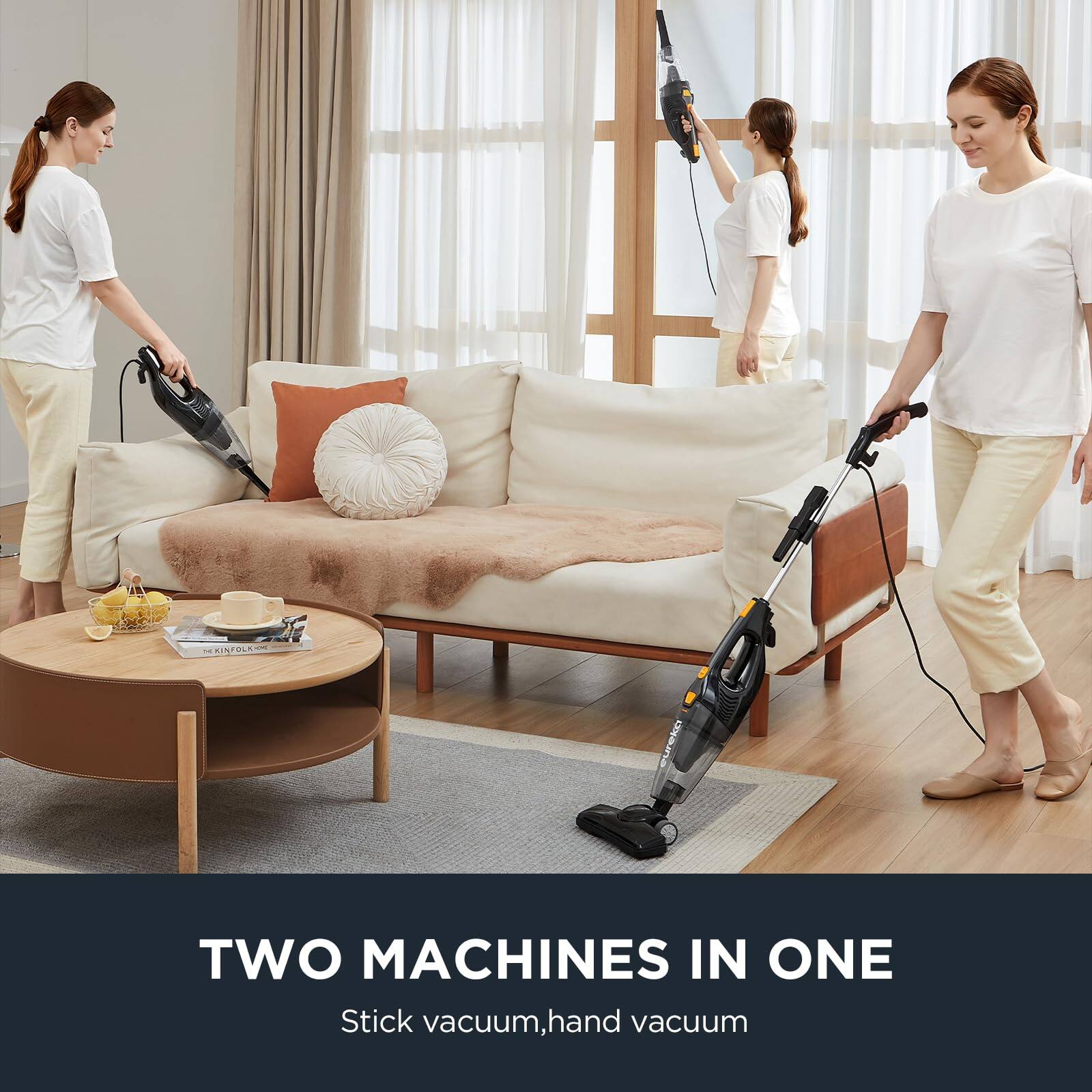 KIFLA Ciaria  
TWO MACHINES IN ONE  
Stick vacuum, hand vacuum