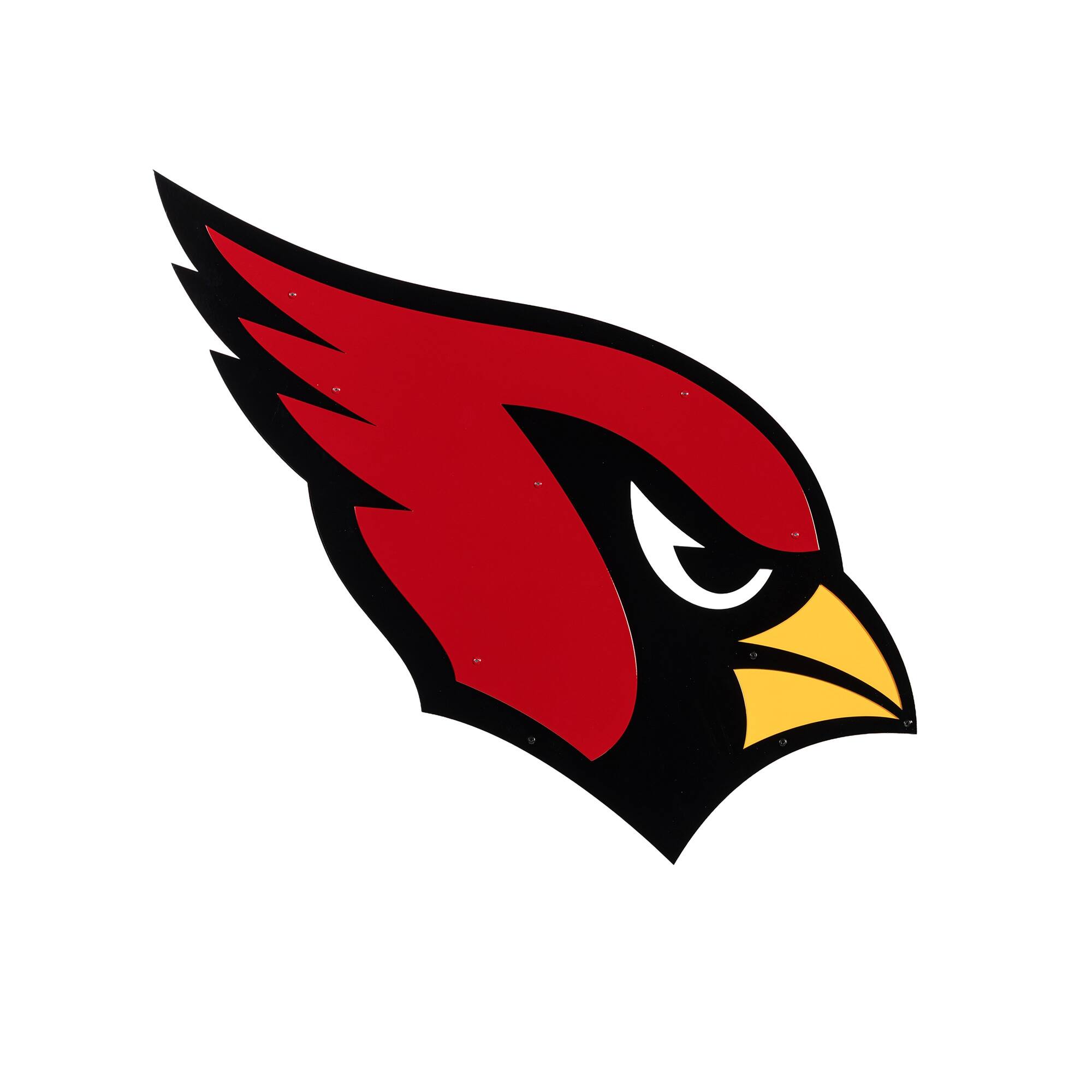 Arizona Cardinals 23" Layered Metal Wall Art Sign