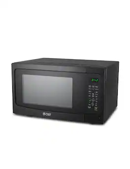 Commercial Chef - 1.6 Cubic Foot Microwave with 10 Power Levels - Black