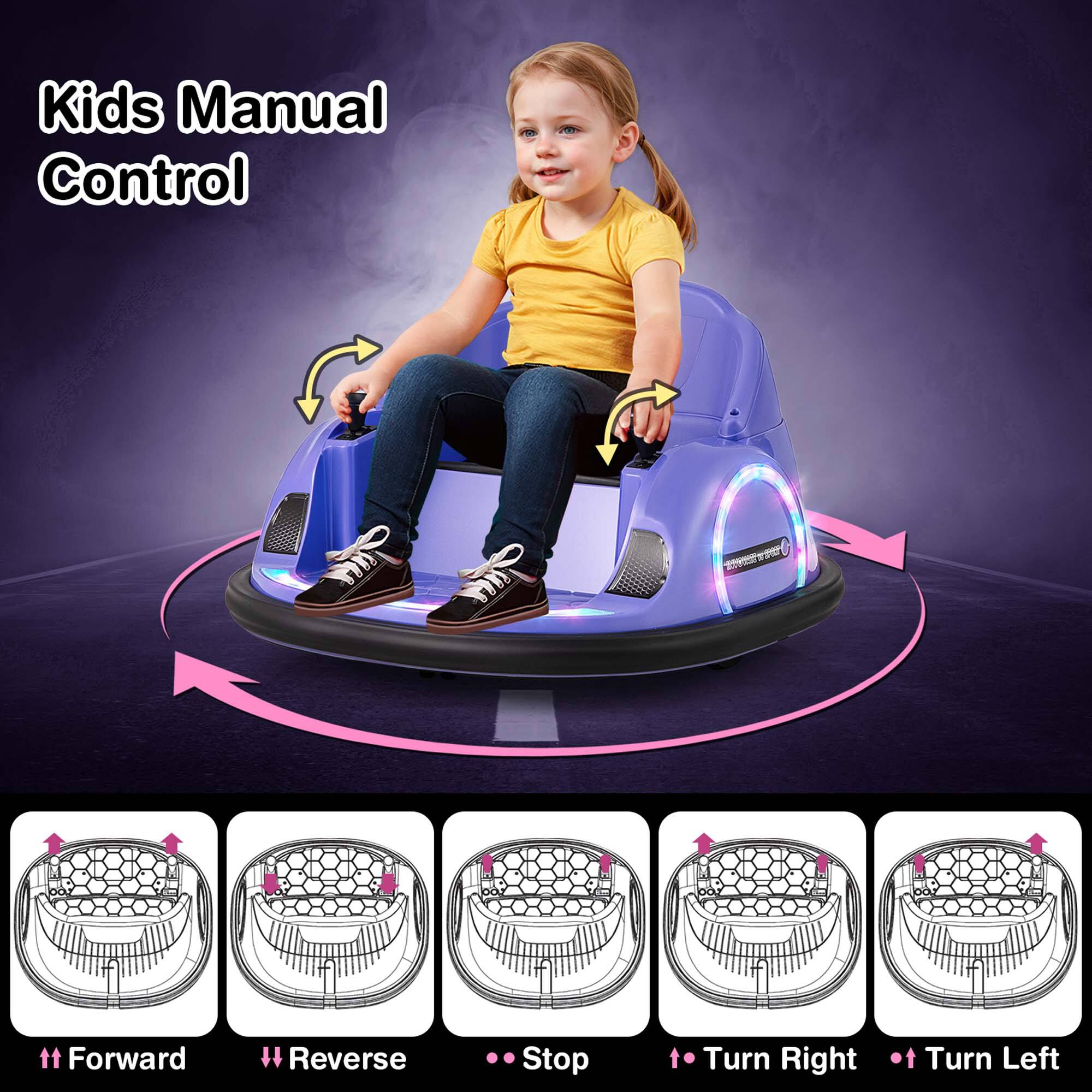 Kids Manual Control

Forward  
Reverse  
Stop  
Turn Right  
Turn Left
