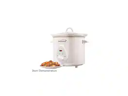 Brentwood Appliances - Brentwood 3 Quart Slow Cooker, SC-135W - White