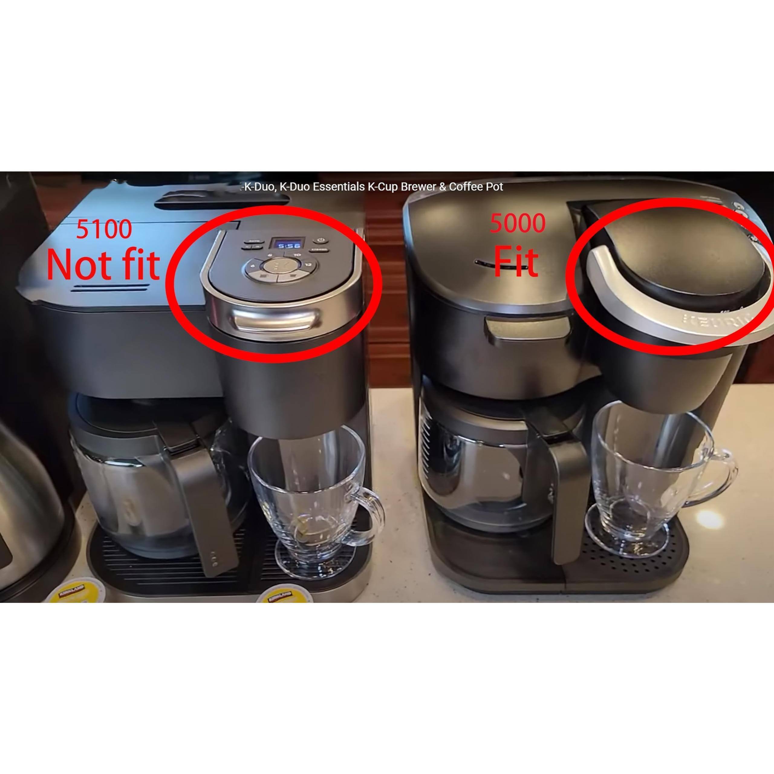 K-Duo, K-Duo Essentials K-Cup Brewer & Coffee Pot

5100 Not fit

5000 Fit