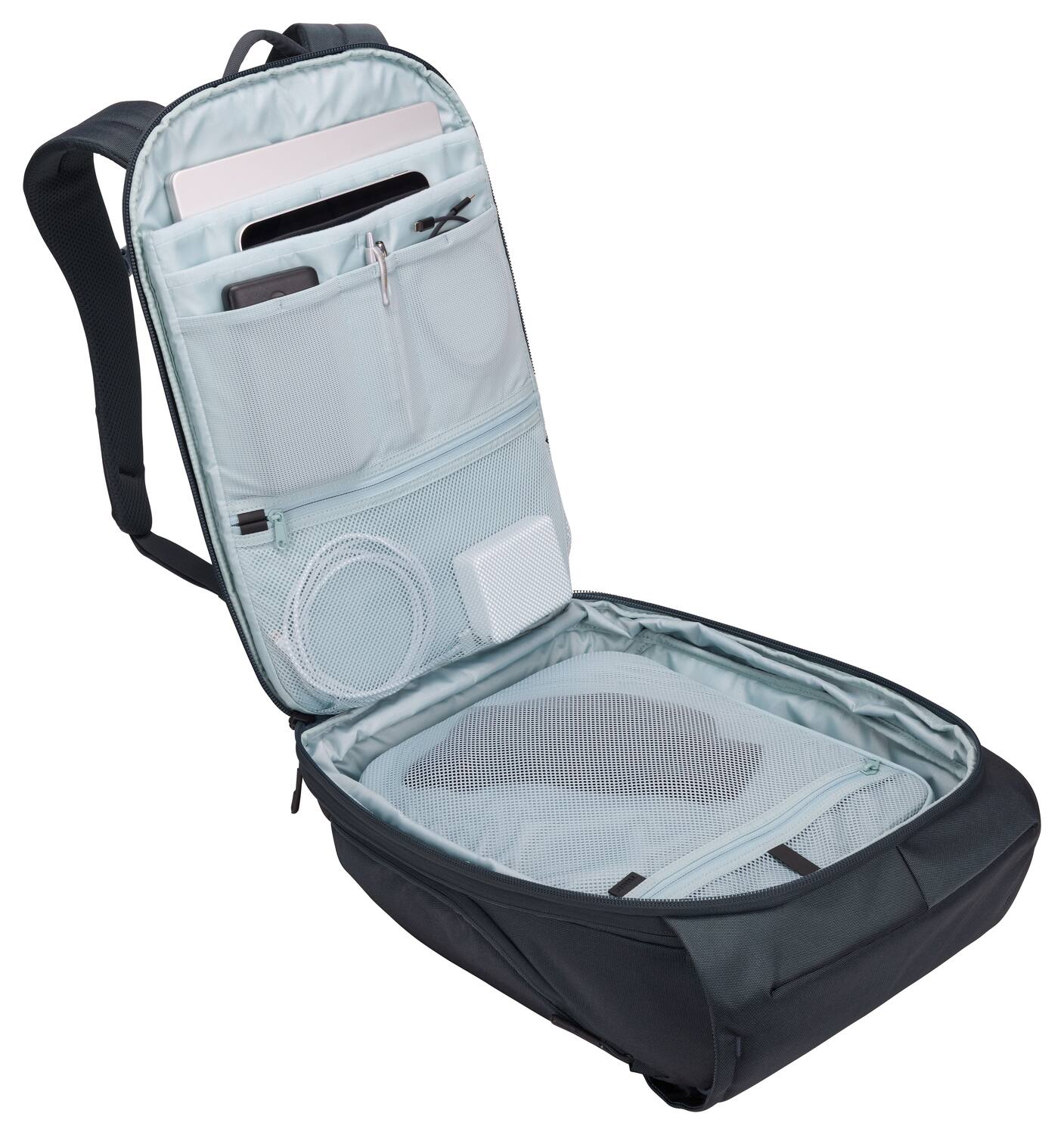 Left. Thule - Subterra 2 Travel Backpack 26L - Dark Slate.