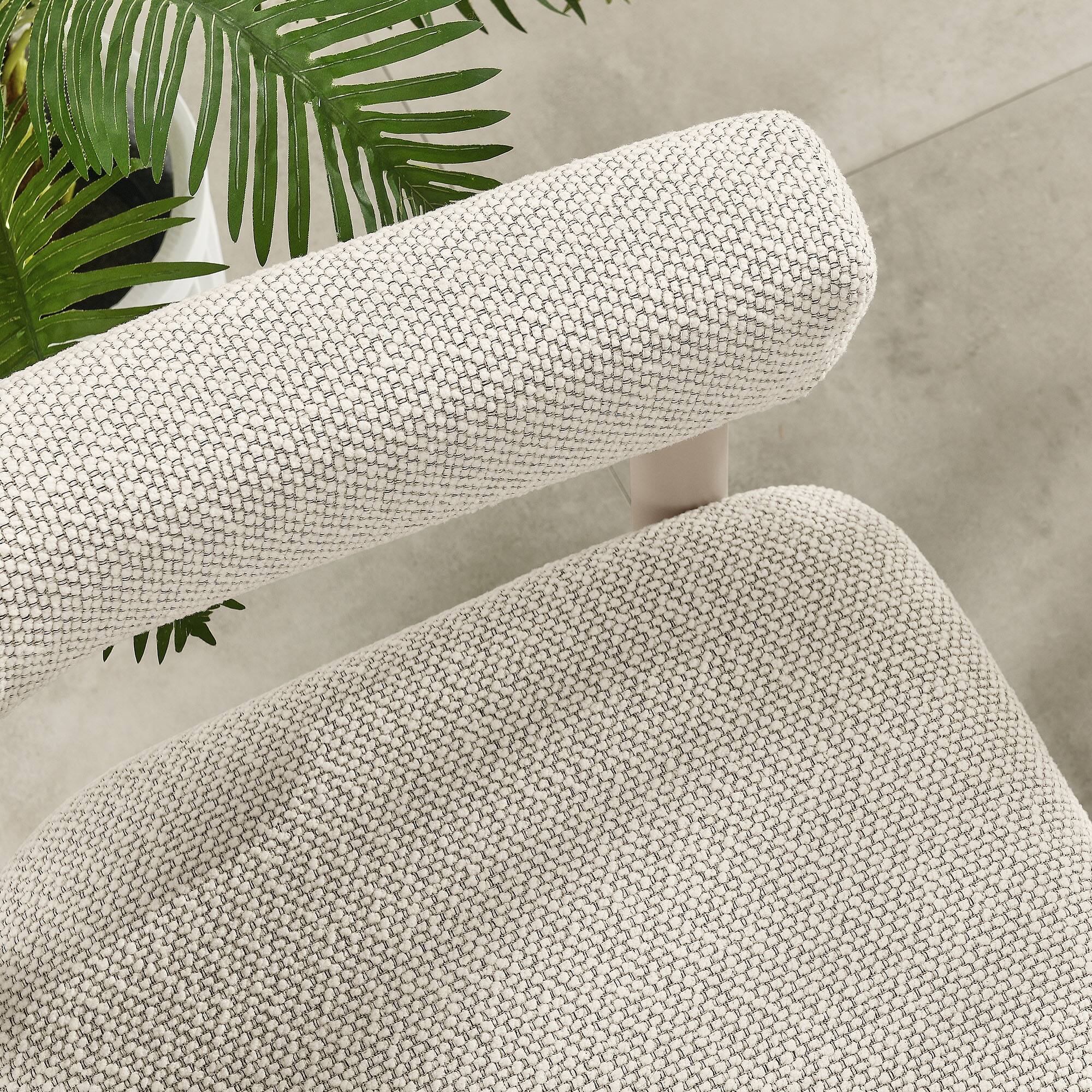 Alt View 2. Modway - Nautica Outdoor Patio Aluminum Dining Armchairs Set of 2 by Modway - Ivory Taupe.