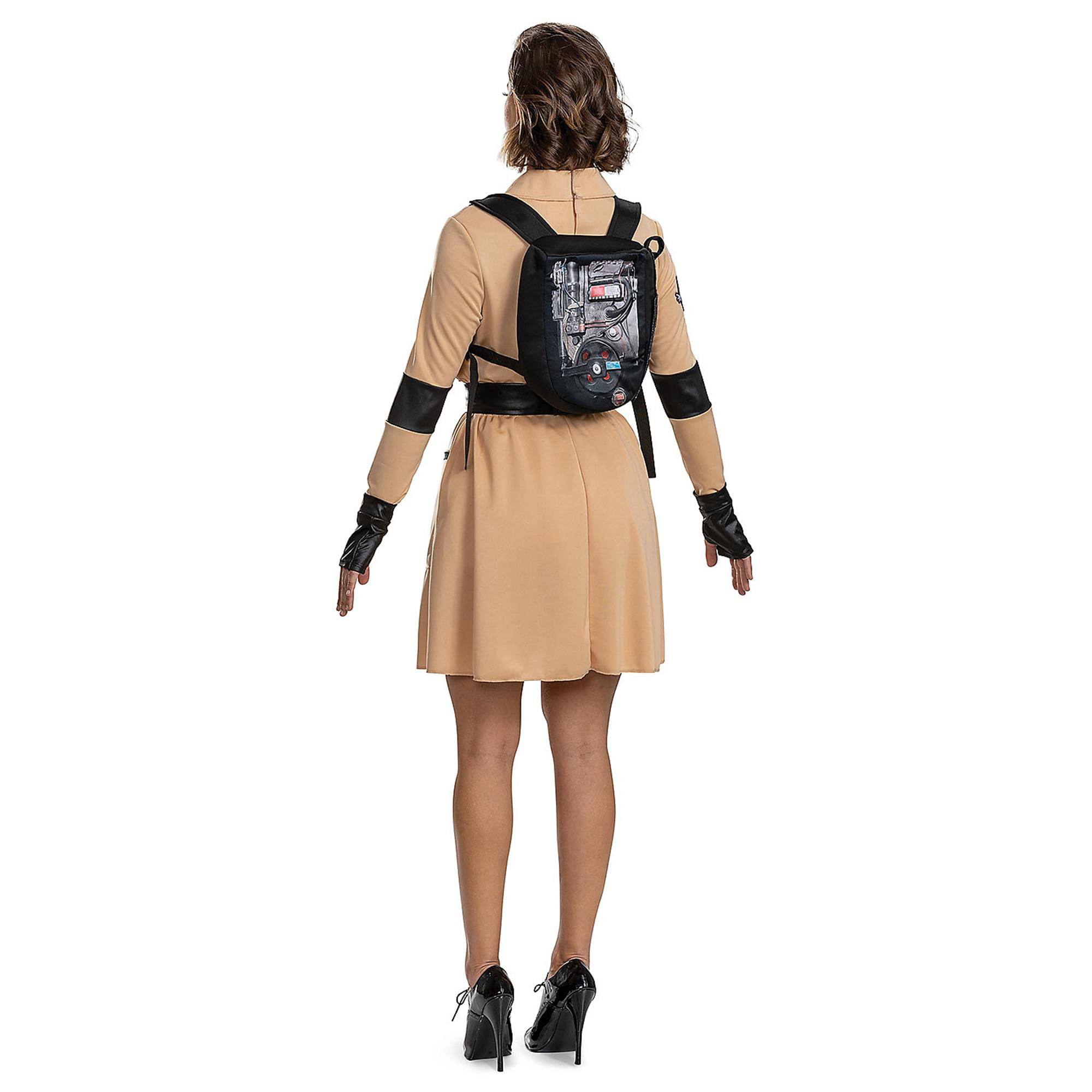 Alt View 1. Disguise - Ghostbusters 80's Deluxe Adult Female Costume | M (8-10) - Brown.