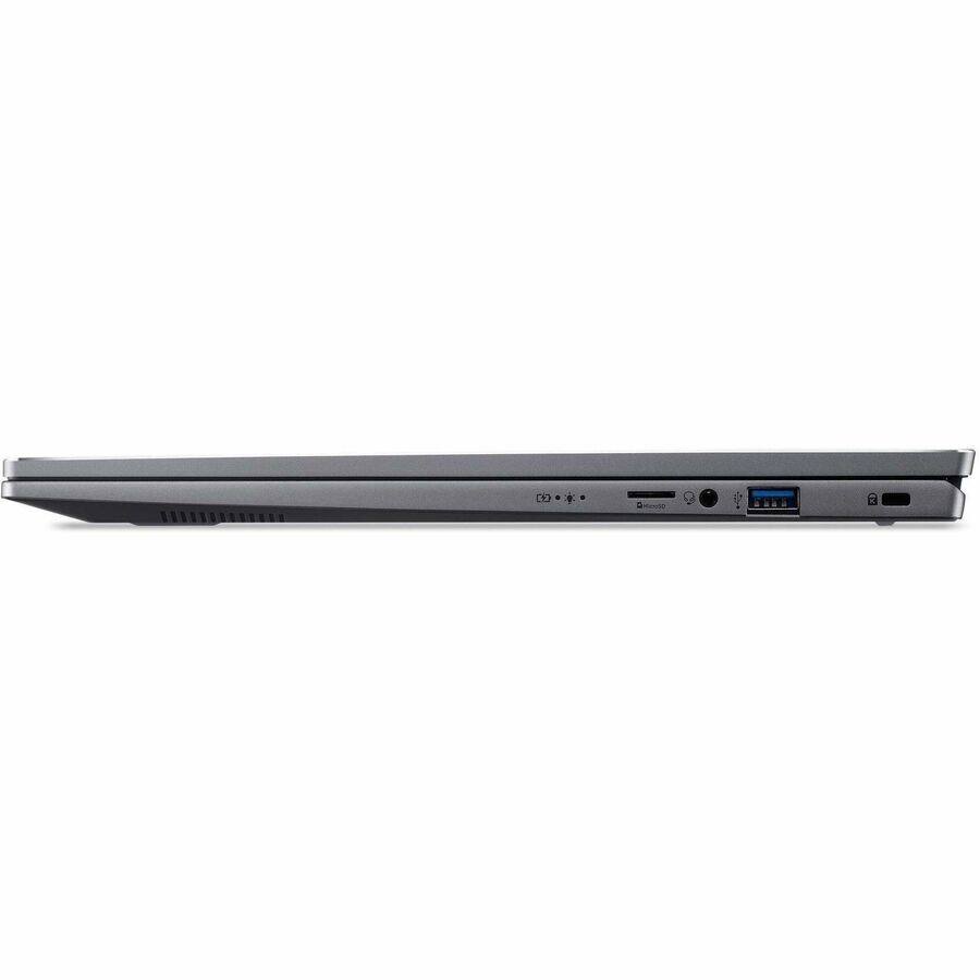 Alt View 1. Acer - Swift Go 16 SFG16-72T-92GH 16" Touchscreen Notebook Intel Core Ultra 9 185H 32GB RAM 1TB SSD Windows 11 Home - Gray.