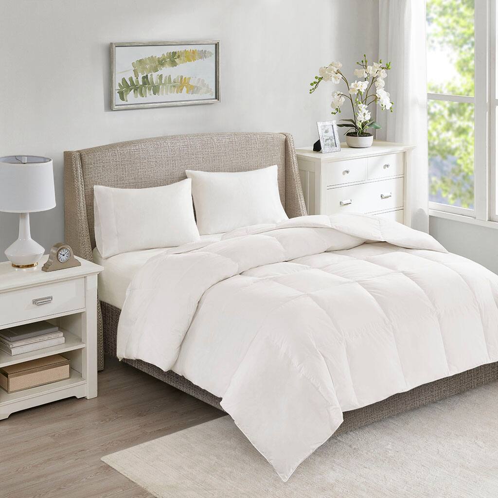 Alt View 1. Gracie Mills - Gracie Mills Eldon All Season Oversized Cotton Down Comforter - White.