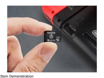 SanDisk 128GB microSDXC Card Licensed for Nintendo Switch SanDisk 128GB microSDXC Card Licensed for Nintendo Switch