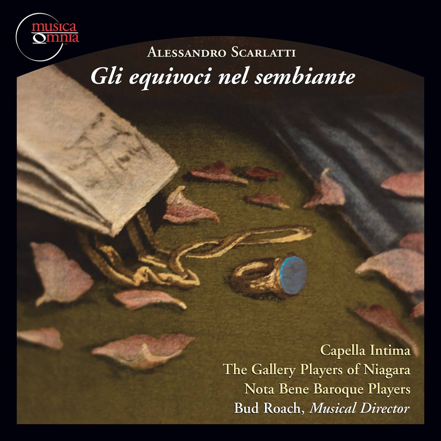 **musica Omnia**

**Alessandro Scarlatti**  
*Gli equivoci nel sembiante*

Capella Intima  
The Gallery Players of Niagara  
Nota Bene Baroque Players  
Bud Roach, Musical Director