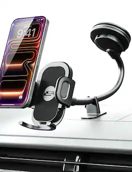 COTTAGE - Cell Phone Holders For Your Car Tripgrip Extend Holder Dashboard Windshield One hand Release 360 Rotation S - Windshield Flex 2.0