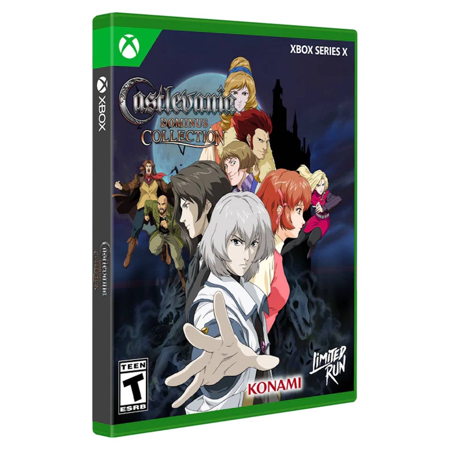 X : Castlevania XBOX DOMINUS COLLECTION XBOX SERIES X COLLECTION Osievoma TEEN T ESRB LiMITER RUN KONAMI