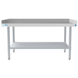 Koolmore - 30" x 48" 16-Gauge Stainless Steel Equipment Stand with Galvanized Undershelf, EQT-163048 - Silver